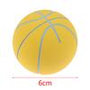 6Cm High Elastic Mini Rubber Basketball Decompression Hollow Elastic Ball Children'S Toy Outdoor Sports Beach Mini Basketball