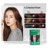 Zhang Hua Si Jing Plant-Based Black Hair Dye Cream To Cover Gray Hair