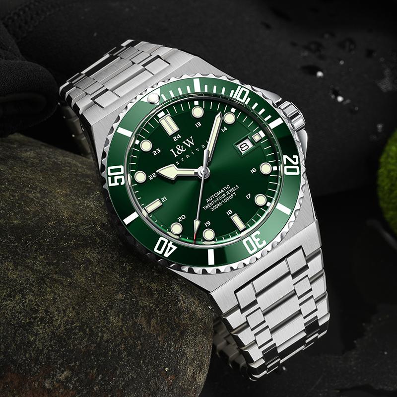 Montre Homme CARNIVAL Mechanical Military Watches for Man Brand Luxury Sports Automatic Wrist Watch 300m Waterproof Reloj Hombre