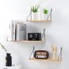Home Room Wandbehang Einzelbrett Töpfe Figuren Lagerregal Regalhalter