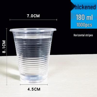 COFLYEE Disposable Plastic Cups