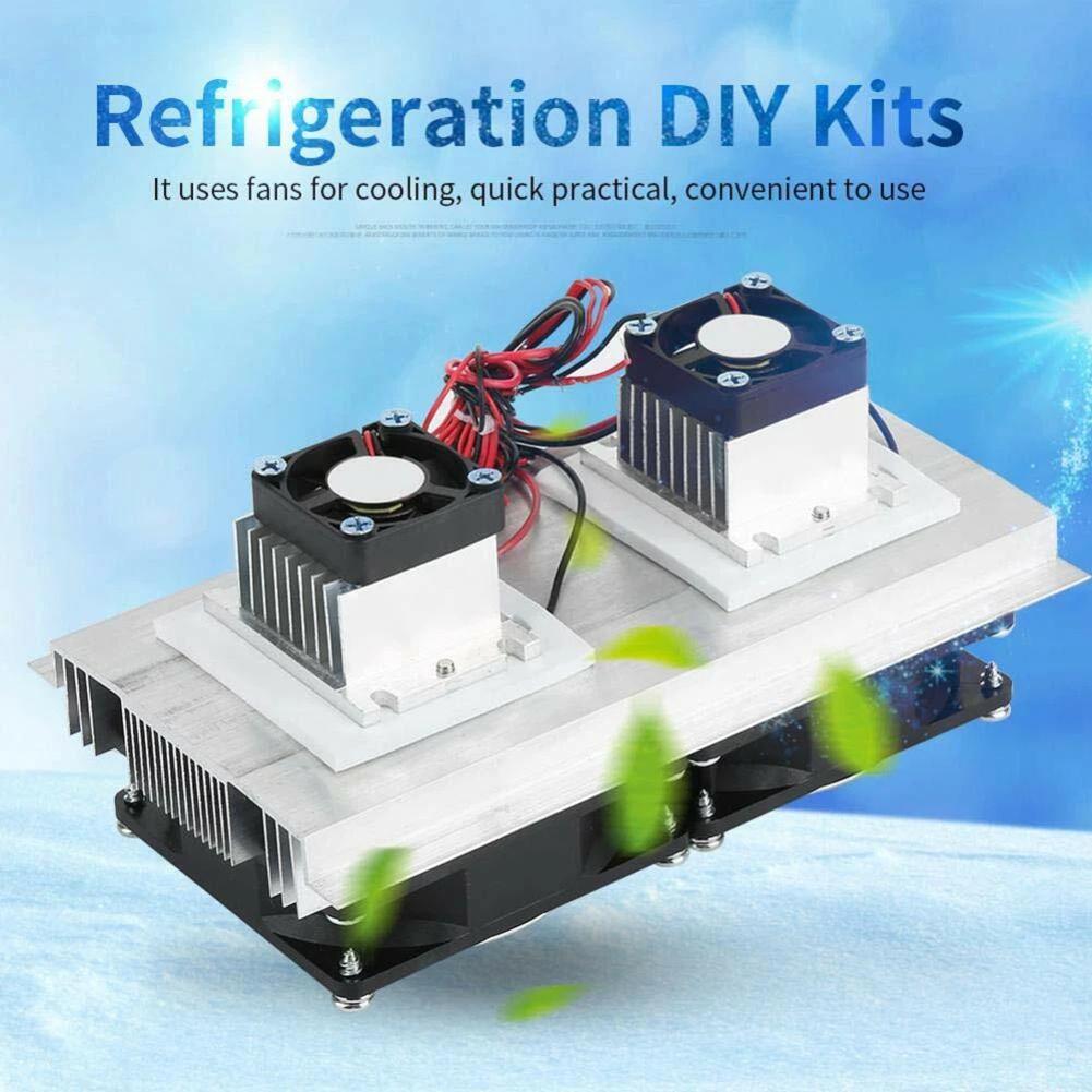 Thermoelectric Peltier Refrigeration Cooling System Kit Cooler Double Fan DIY High-selling Tool Accessories