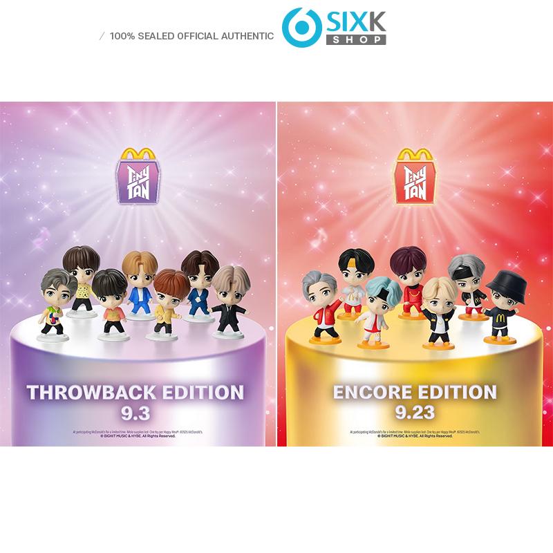 [Forhåndsbestilling] McDonald’s × BTS TinyTAN Happy Meal Figurserie - Pakkeeske inkludert