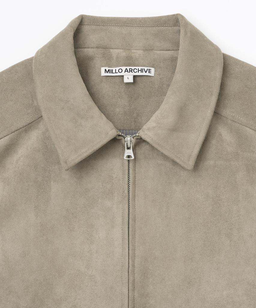 Millo Archive Rest Suede Blouson [Mocha Beige]