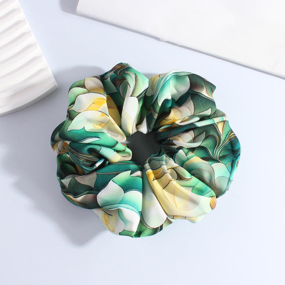 Vintage High-Elastic Korean Hairband and Scrunchie Set