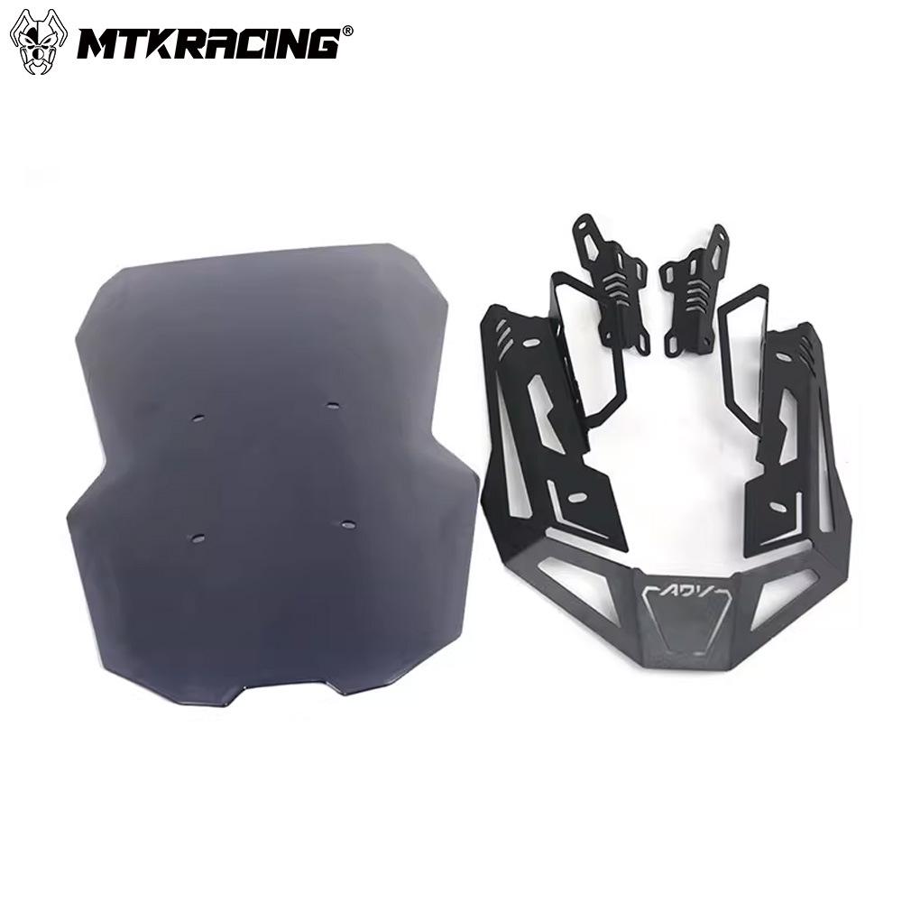 Honda ADV160 '22-'24 Front Windshield Deflector - Acrylic Accessory.