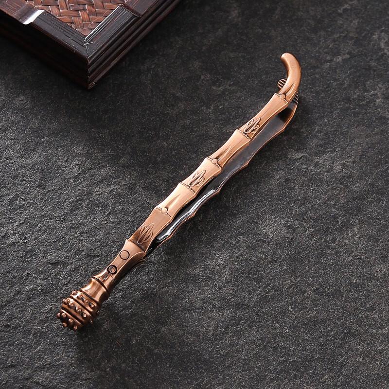 Gongfu Tea Ceremony Bamboo Knot Alloy Tongs