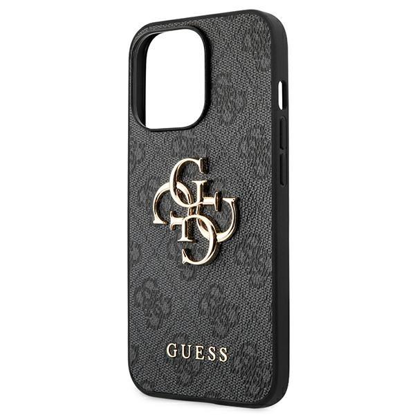 Guess Guhcp13X4Gmggr Iphone 13 Pro Max 6,7 Szary/Grey Hardcase 4G Big Metal Logo
