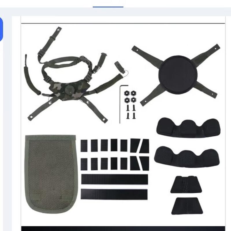 Helmet Liner  Suspension Kit 1