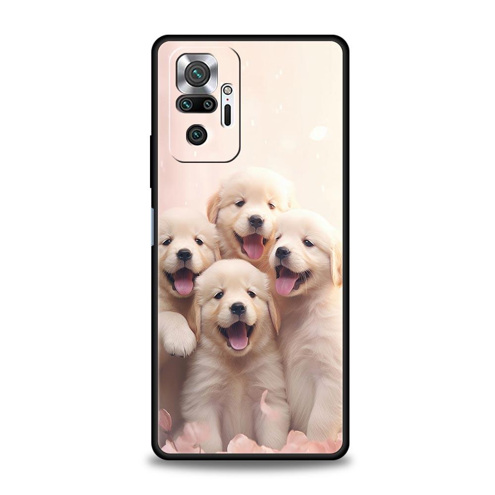 

Cute Little Dog Phone Case Cover for Redmi 14C 10C Note 15 14 13 12 10 11 K40 Pro Plus 5G Soft TPU Shockproof Shell Fundas Capas Redmi Note 13