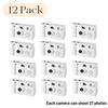 2-12PCS Wedding Disposable Camera One Time 35mm Film Camera 27Roll Flash Camera for Anniversary Birthday Gift Party Vacation