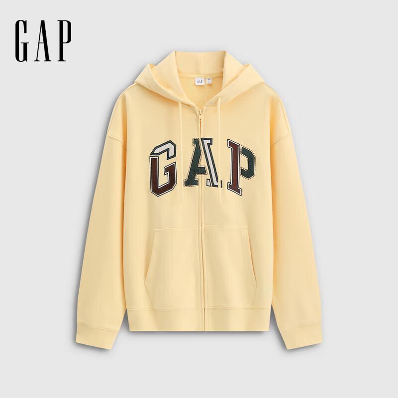 Gap Ανδρικό/Γυναικείο Φούτερ με Κουκούλα Χαλαρής Εφαρμογής, Βαριάς Ποιότητας, με Λογότυπο, Βουρτσισμένο με Άνθρακα