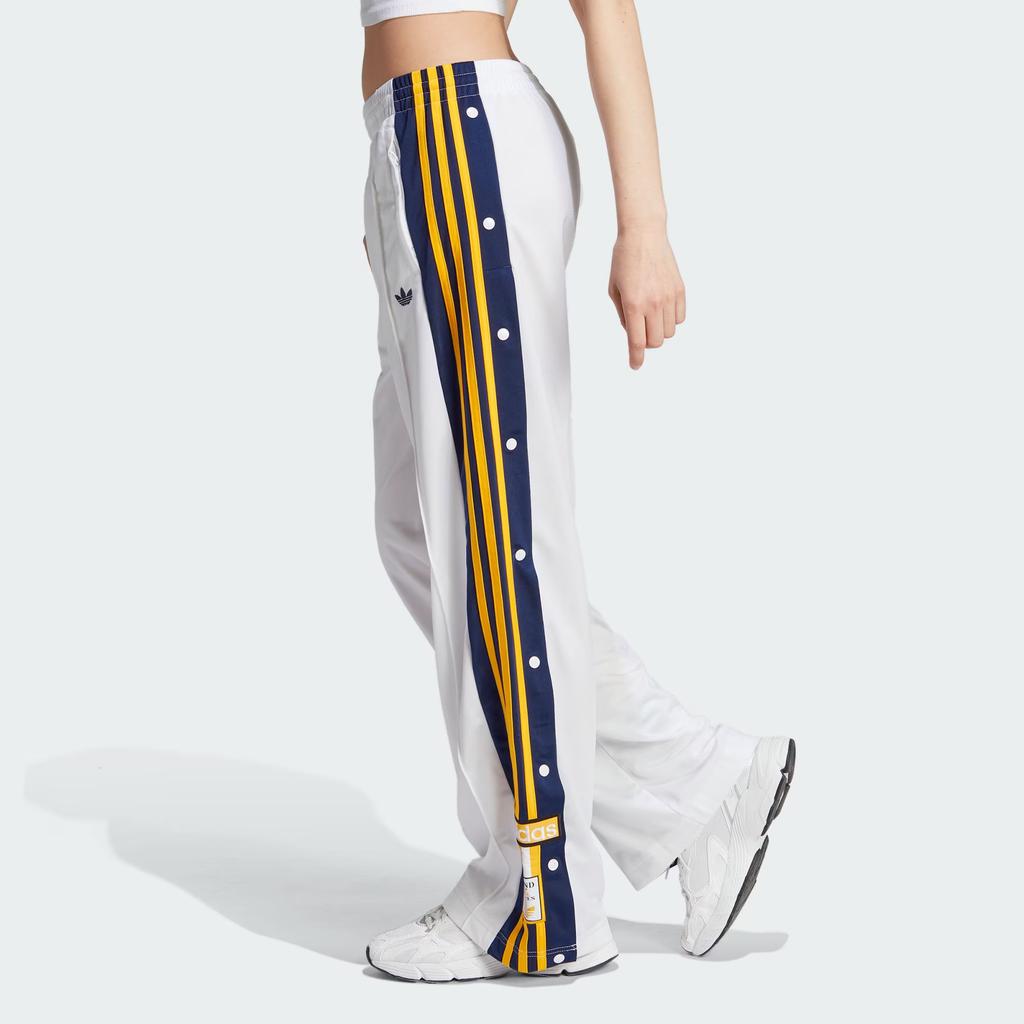 Adidas Originals Adibreak Track Pants With Snaps On The Side Women Bottoms White IL2413