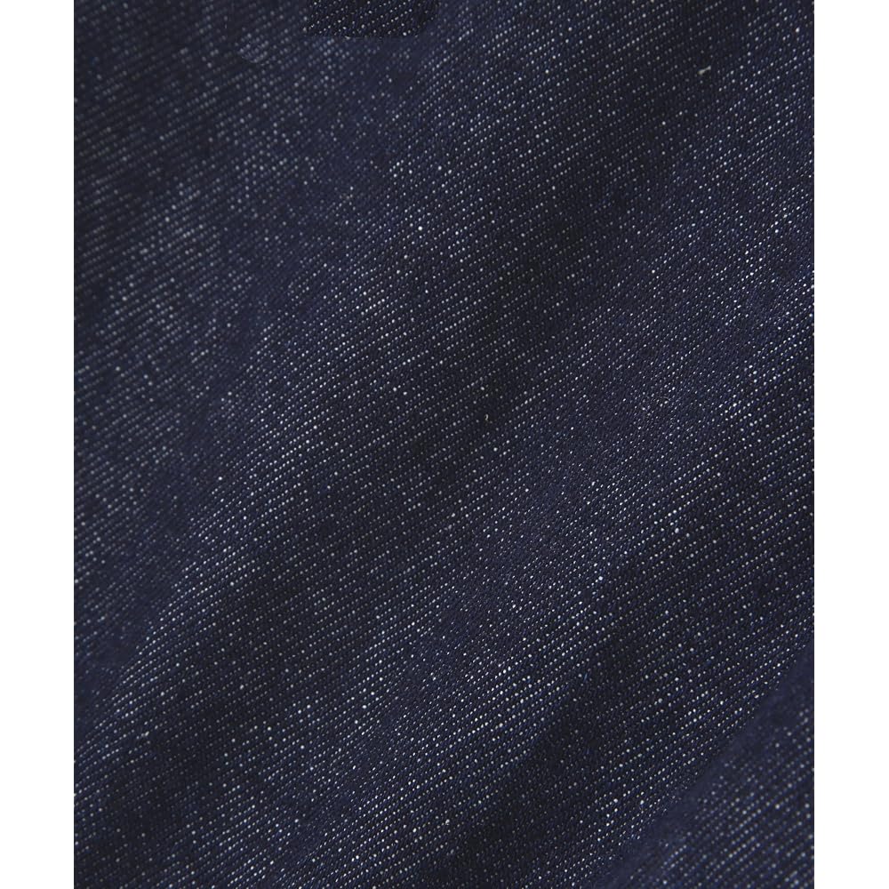 AVIREX Leather Patch Denim Pants Indigo 34 Men's Casual Fit Denim Trousers