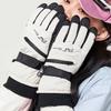 Full Finger Ski Gloves With Zippered Pocket Winter Warm Gloves Waterproof Winter Gloves  Men