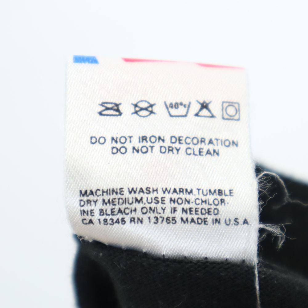 FRUIT OF THE LOOM 80s Made in USA Vintage Short sleeve T-shirt M black Men's Used