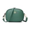 Johnature Mini borsa piccola rotonda Borse a tracolla e a tracolla da donna alla moda Pochette da donna versatili in morbida pelle