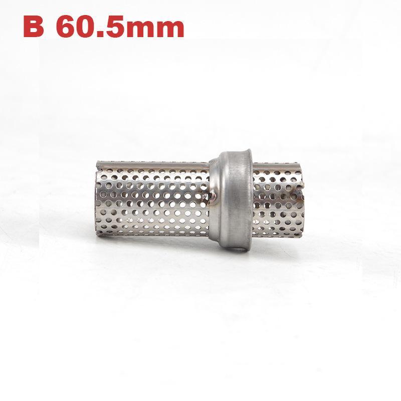 Universal Motorcycle Exhaust DB Killer 51mm 60mm Slip On Catalyst Noise Eliminator for Off-Road Motorbike Use