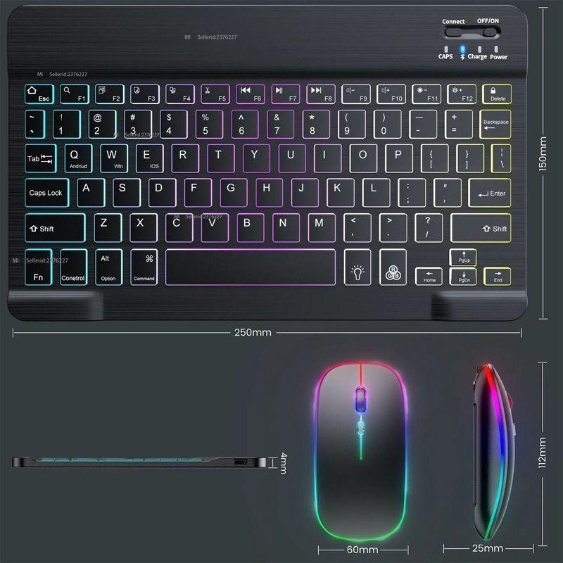 Xiaomi Wireless Keyboard and Mouse Set, Russian Layout, Black, Gray