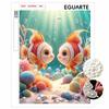 5D DIY Pearl Art Kit Ocean Fish Coral Reef Themed Decor Home Wall Decoration