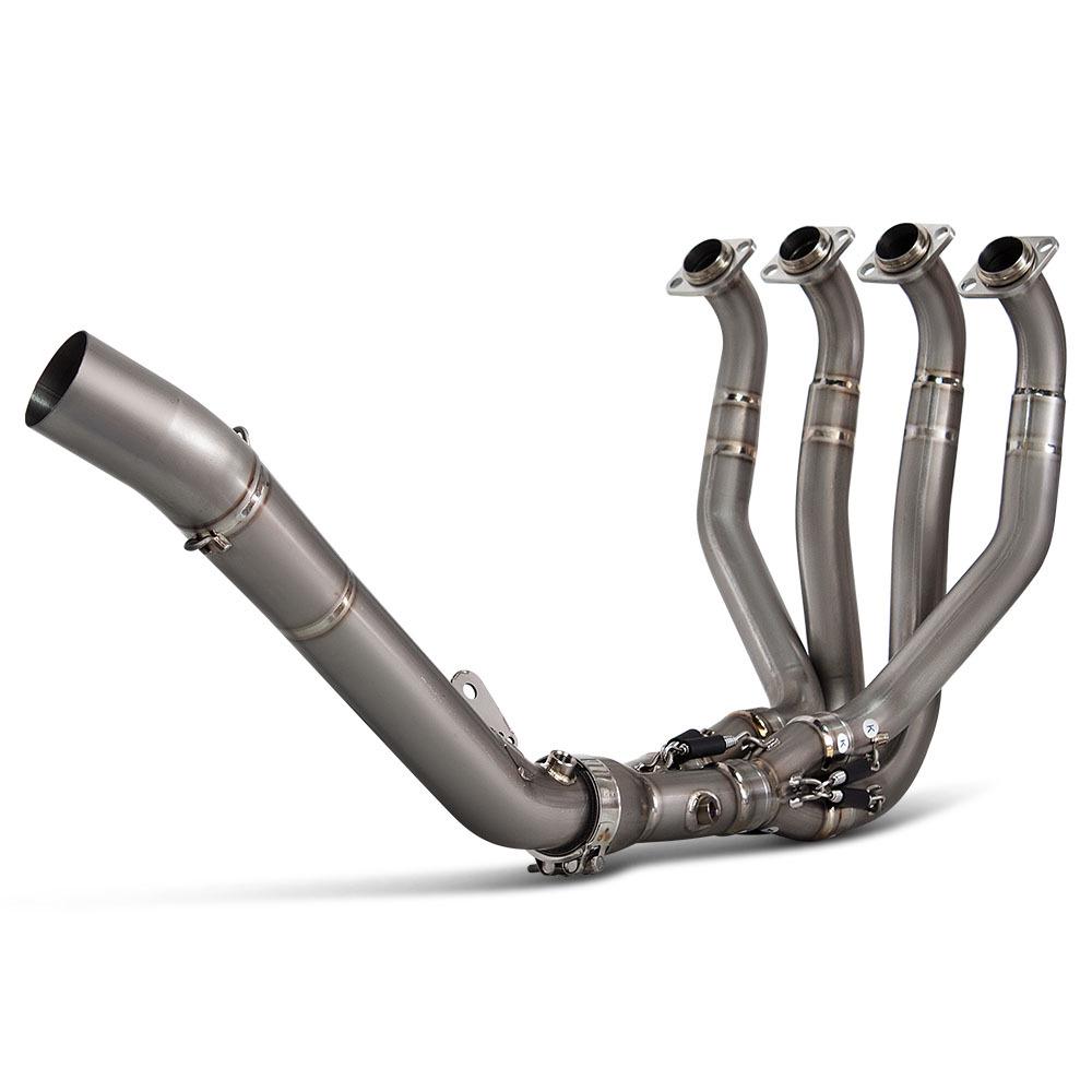 Kawasaki ZX6R Titanium Front Exhaust Pipe for 2021-2025 Models
