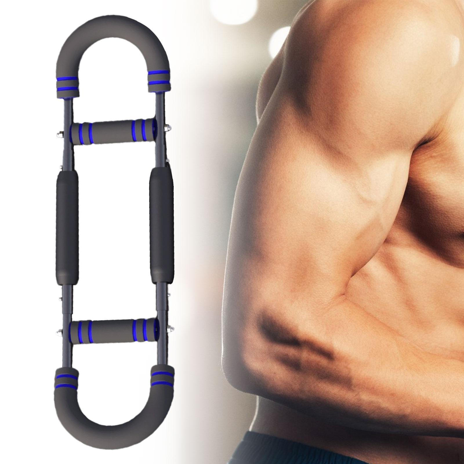 

Тренажер для рук, эспандер, регулируемое оборудование для тренировки груди для плеч темно-синий