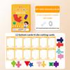 Pull String 3D Geometry Learning Book Children'S Diy Solid Books Solids Geometric Models Space Thinking Training Game