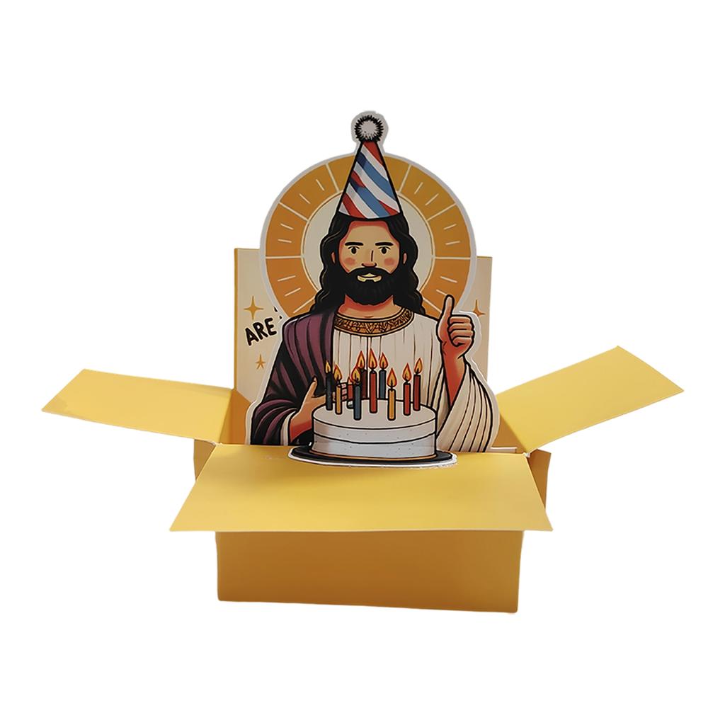 10-pack Of Fun 3D Birthday Cards With Funny 3D Characters To Surprise Your Friends With Unique Greeting Cards