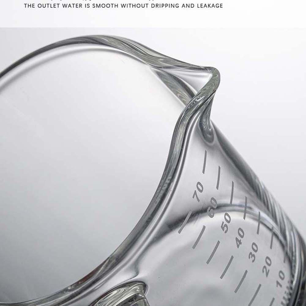 Heat-resistant For Espresso Coffee With Scale Glass Milk Ounce Cup Coffeware Measuring Cup Jigger
