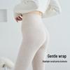 Women's High-Waist Wool Leggings: Warm, Seamless, Thickened, Plus Velvet, Slimming Cotton Pants for Autumn and Winter.