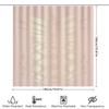 Gold Pineapple Shower Curtain Luxurious Pink Bath Decor With Modern Design For Home Decoration Size: 69X72 Inches (Lxw)