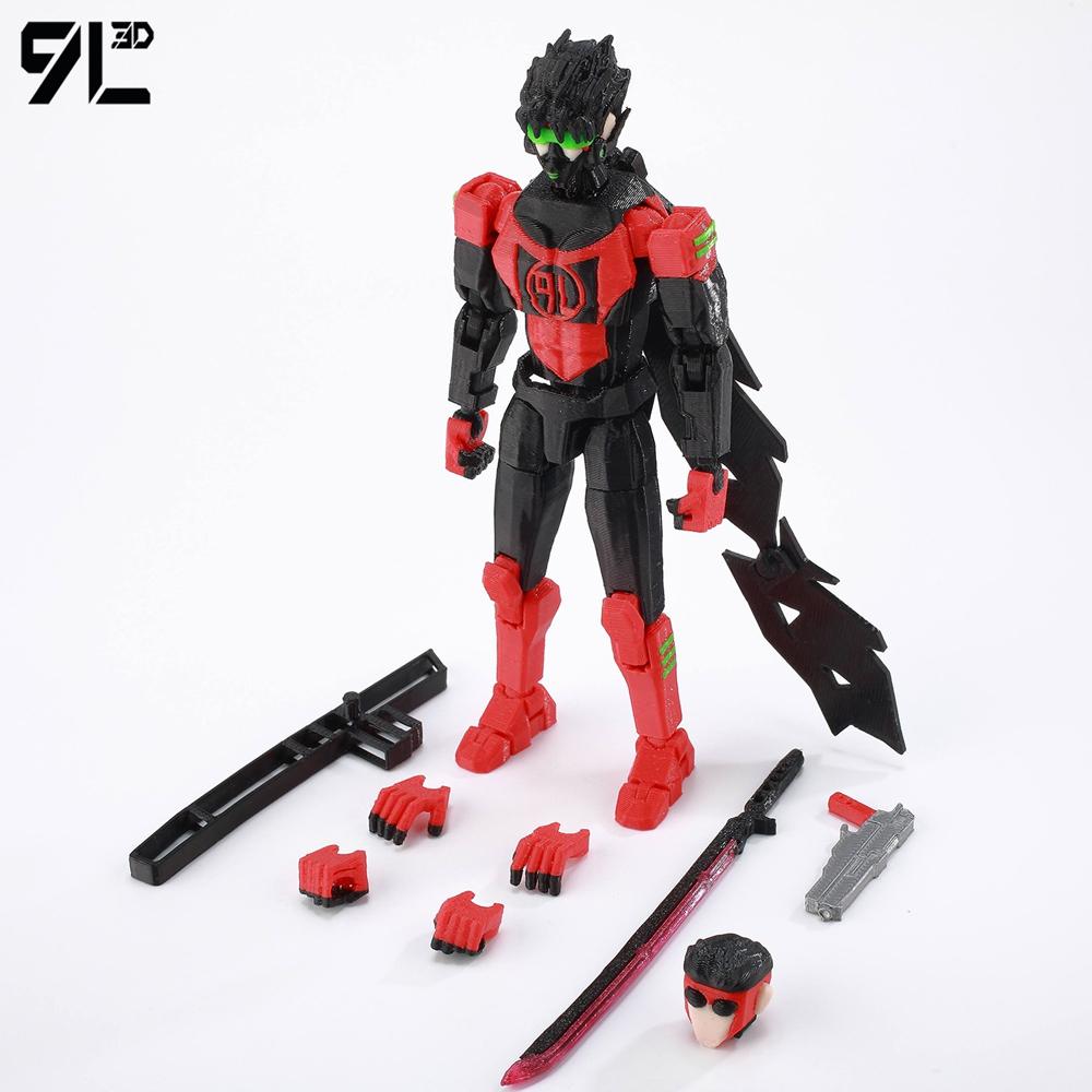 9L3D Printe Dummy13 T13 Imbatabilul Mark Grayson Rezistent la gloanțe Mark Grayson Figurină de Acțiune Model Colecționabil Anime Jucărie Cadou Pentru Copii