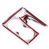 Moldura da Tampa do Porta-Copo da Console Encaixe para Classe GLK (X204) 2008-2015(Padrão de Carbono )