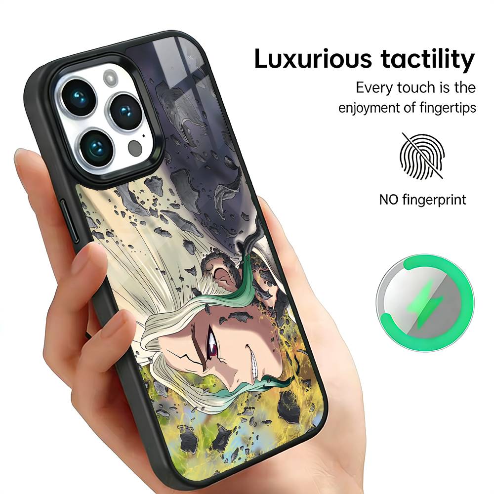 

Dr S-STONE Phone Case For iPhone17,16,15,14,13,12,11 Plus,Pro Max, New Magnetic Wireless Charging iPhone11PROMAX