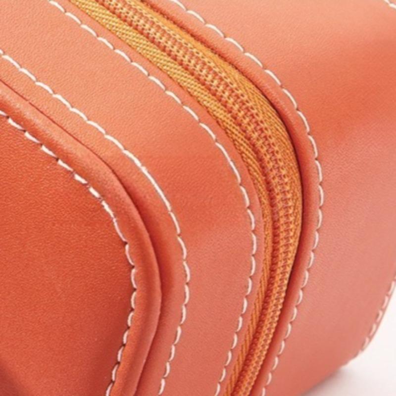 Leder Uhrenbox Reißverschluss Uhren-Displaybox Herren Armbanduhr Wasserdichte Organizer-Box Reise Tragbare Uhren Aufbewahrungsboxen