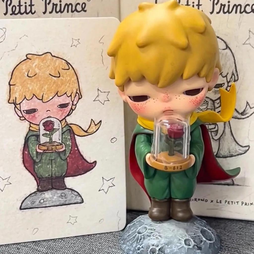 Xiao Ye Rose Aviator Little Prince Panda Pianist Doll Hanging Hand-Painted Ornament