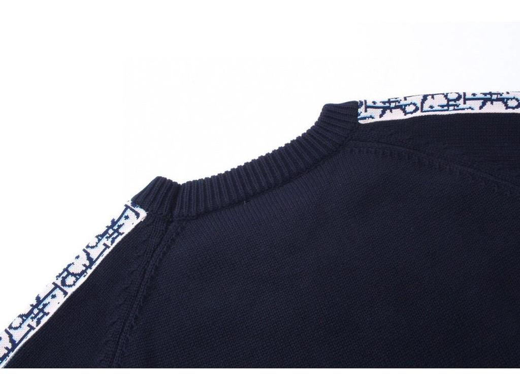 Unisex Trendy Round Neck Jacquard Knit Sweater - Autumn/Winter High-End Style