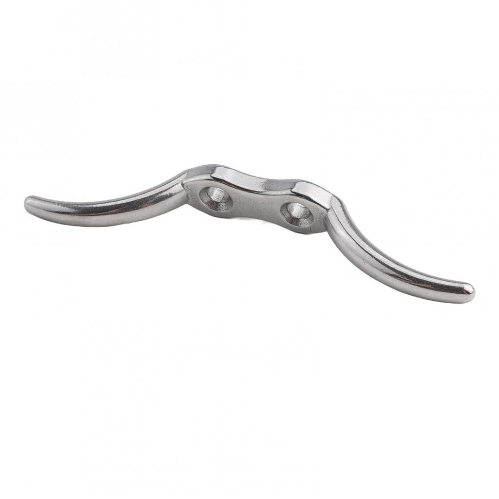Rust Proof Stainless Steel Rope Cleat Hook for Flag Pole Halyard Boat Yacht