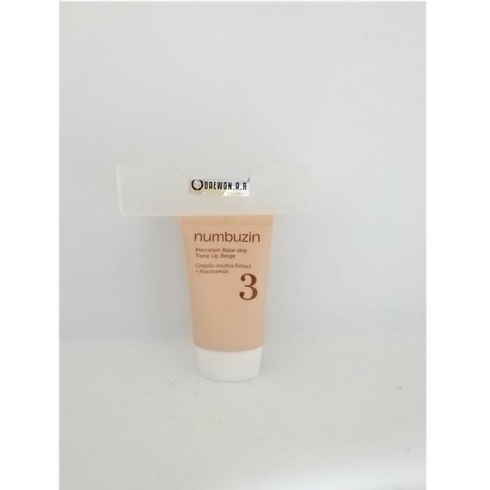 

NUMBUZIN No. 3 Ceramic Texture Padeskip Tone-Up Beige SPF50+ PA++++, 50mlx 1 (42932177)