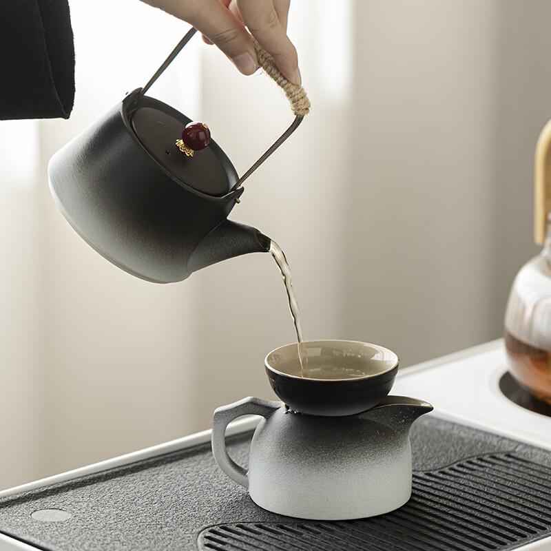Tang Feng High-End Gongfu Tea Set with Integrated Tea Tray