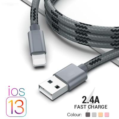 Usb Cable For Iphone Cable 11 Pro Max Xs Xr X SE 2 8 7 6 Plus 6s 5s Ipad Air Mini 4 Fast Charging Cables For Iphone Charger