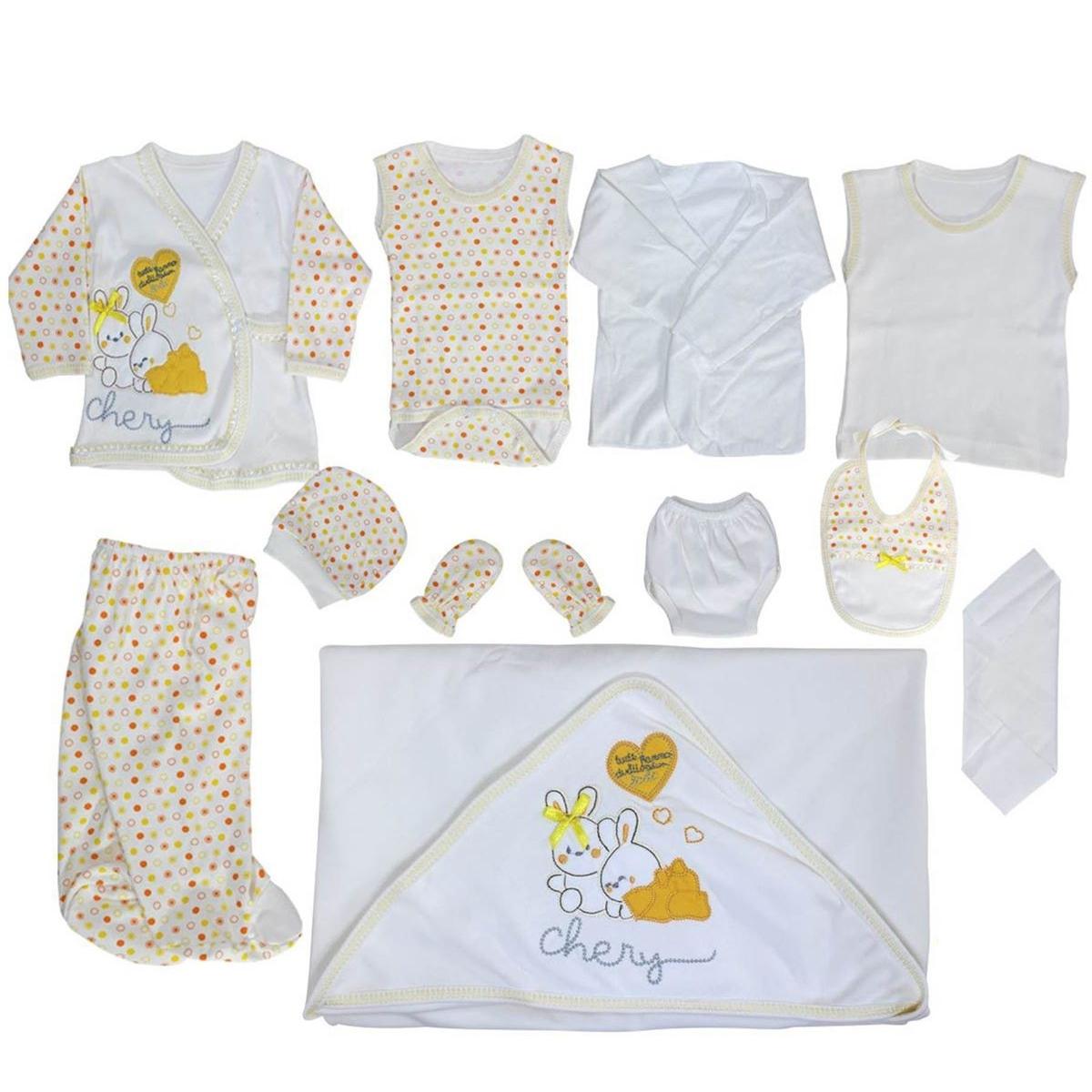 

Chery Yellow Heart Rabbit Pattern 11 Pcs Набор для больниц