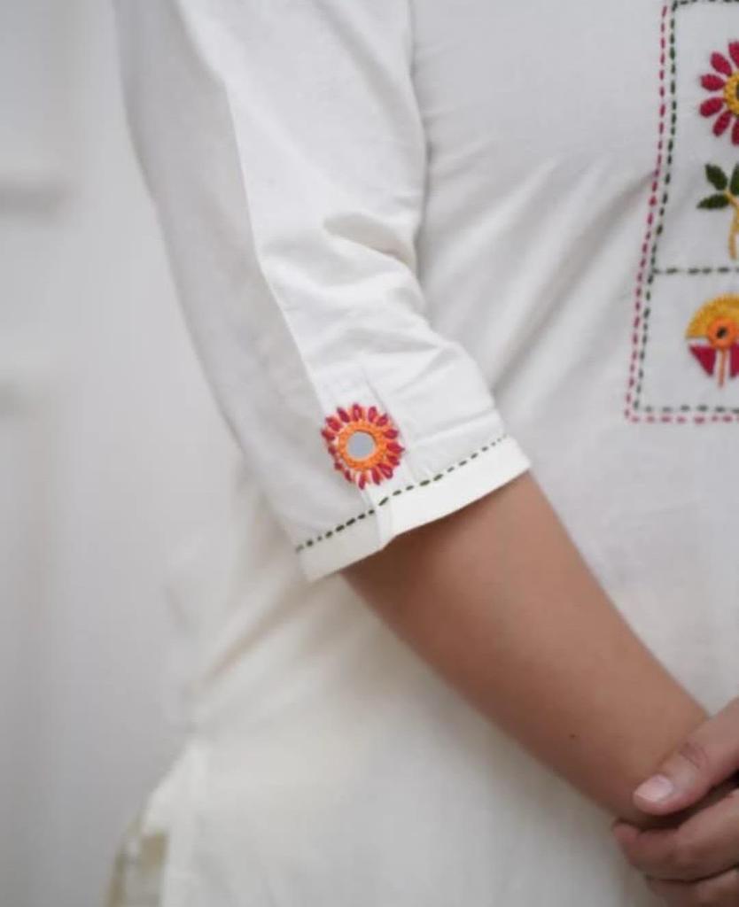 Women Designer Party Wear Salwar Suit Indian Bollywood Cotton Top Tunic Kurti Pant Dupatta Set