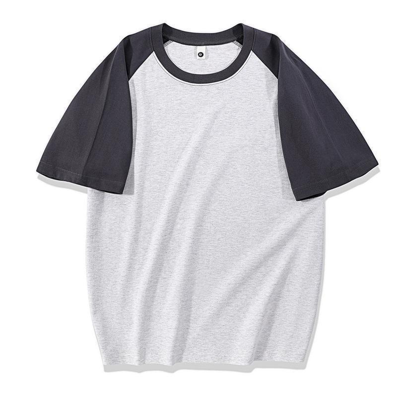 

Футболка вільного крою унісекс із чистої бавовни з короткими рукавами вагою 230 г, суцільний колір і друкований дизайн S (90-100 jin recommended)