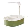 USB Electric Circulating Water Bird Bathtub with Resting Stick U-shaped Parrot Shower  Indoor Cage