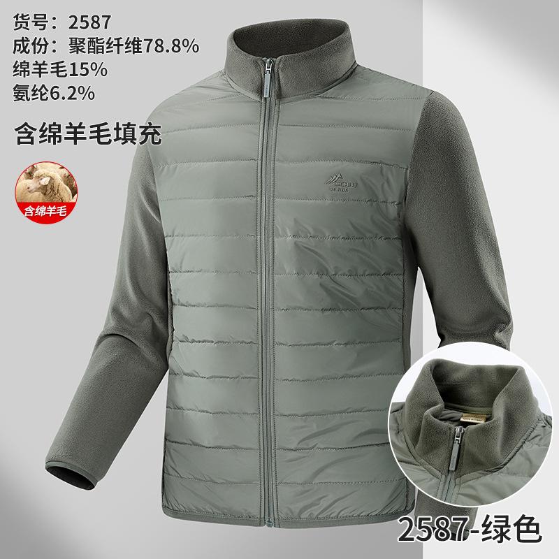 2025 Autumn and Winter New Jacket Stand Collar Zipper Jacket