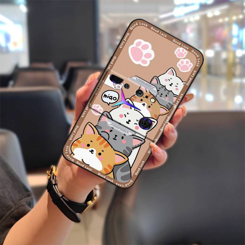 Full wrap Silicone Phone Case For Lenovo Legion2 Pro/Duel 2 Shockproof Dirt-resistant Graffiti Protective Soft case Cute