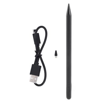 Tablet-Stift mit austauschbaren Spitzen Magnetische Adsorption Oberseite Berührungsschalter Typ C Aufladung 130mAh