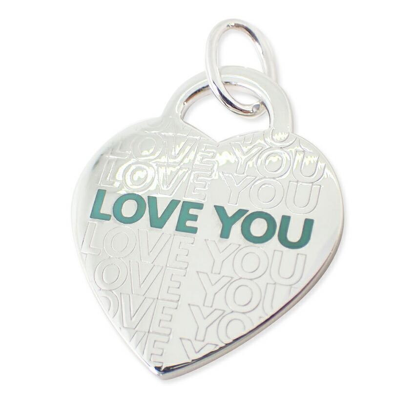 

[Вживаний] TIFFANY 925 LOVE YOU Підвіска-серце / j19-38