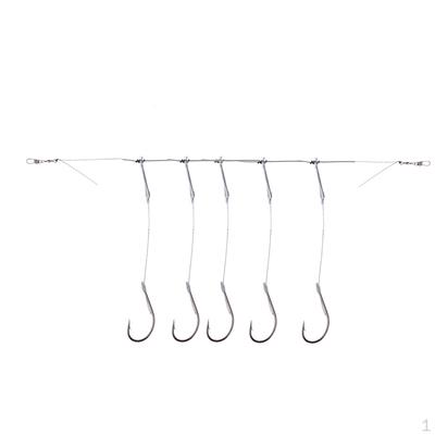 43 Inch Wire Fishing Hook Leader